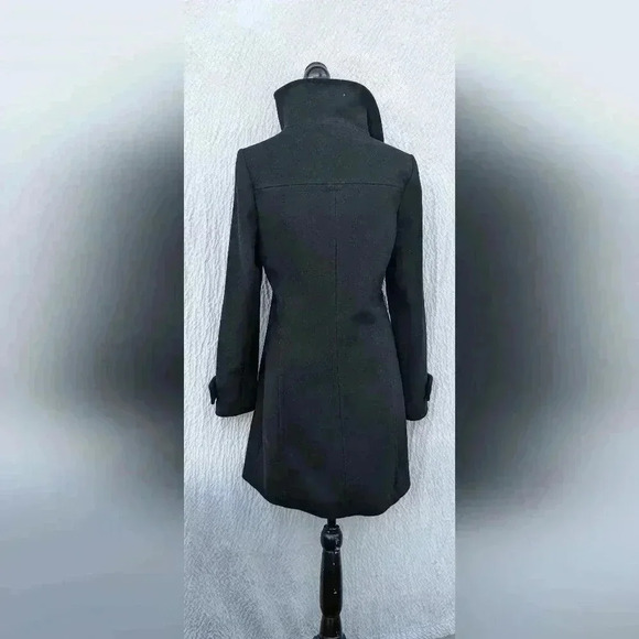 Aritzia Babaton Women's Bromley Military Long Wool/Cashmere Blend Coat Medium - Picture 2 of 5